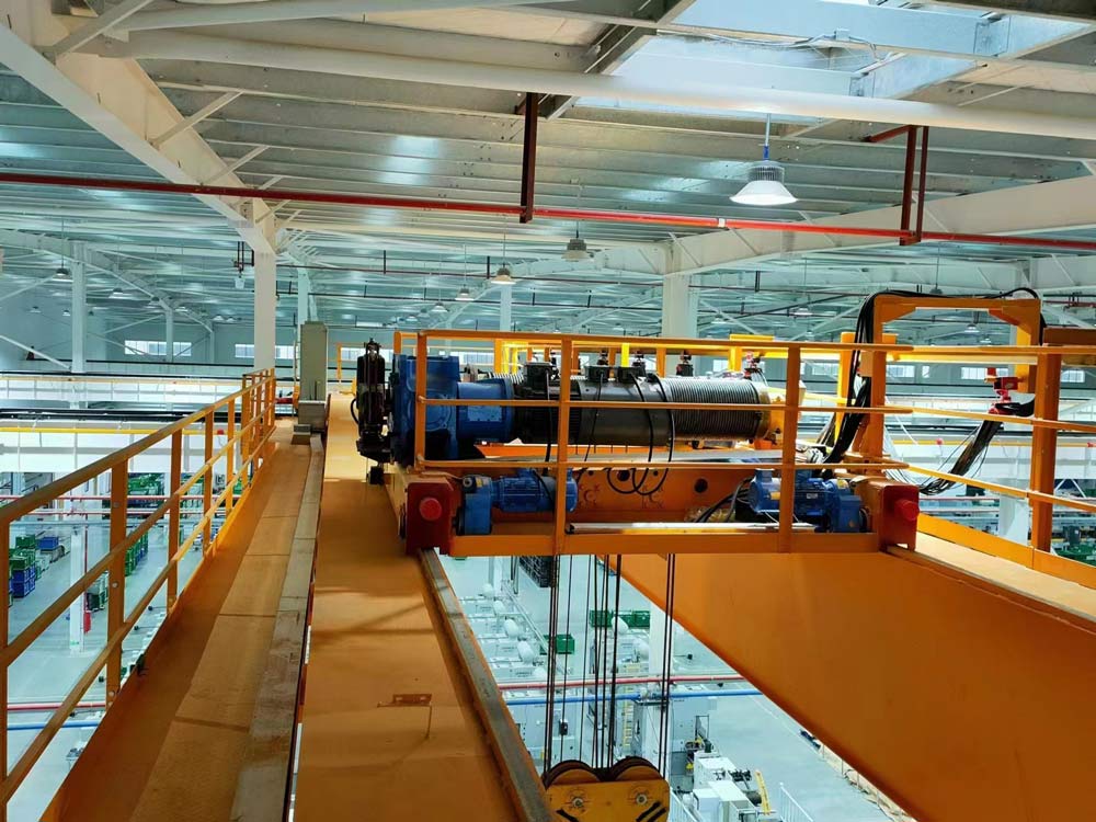 QD Overhead Crane With Dual Hooks
