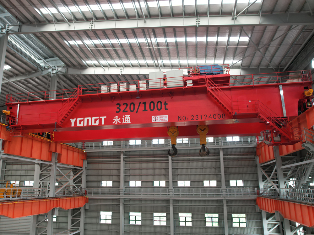 QD Overhead Crane With Dual Hooks