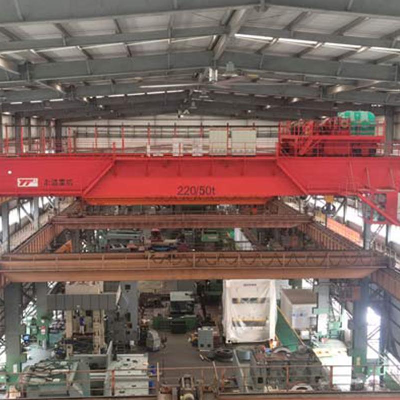 QD Heavy Duty Double Girder Overhead Crane