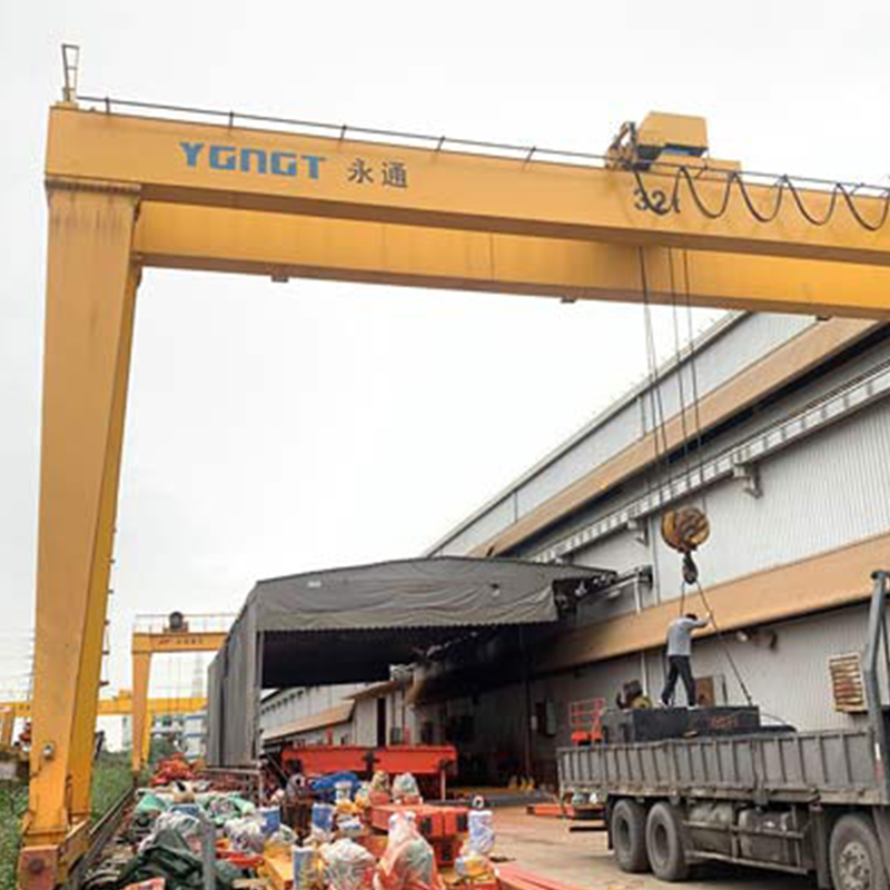 MGB Double Girder Semi gantry Crane