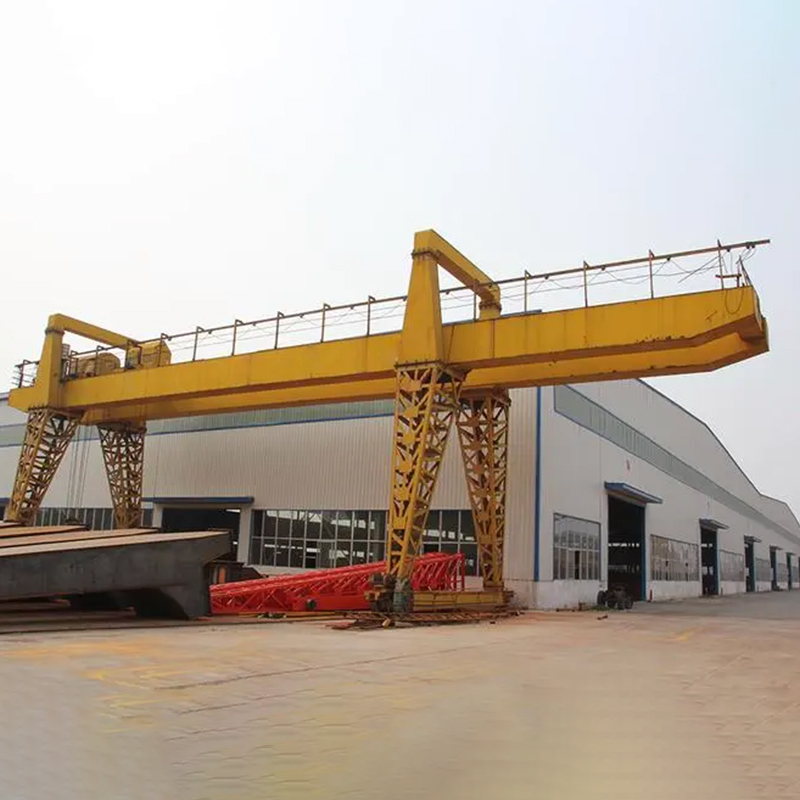MHS Double Girder Electric Hoist Gantry Crane