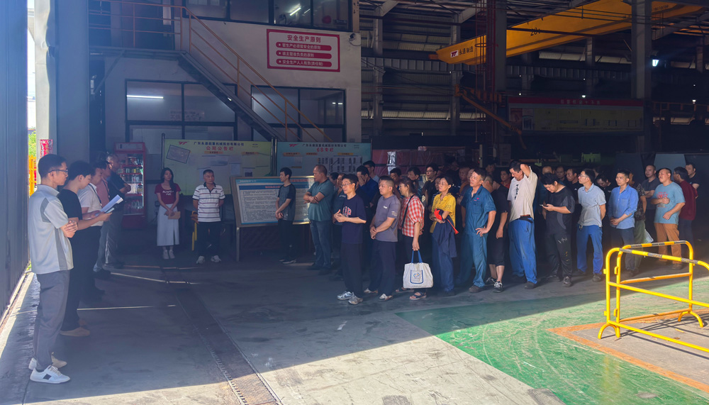 safety production meeting in June