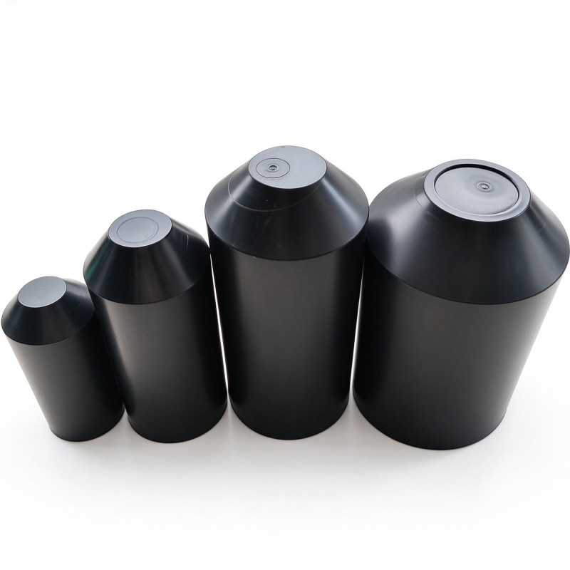 heat shrinkable end caps