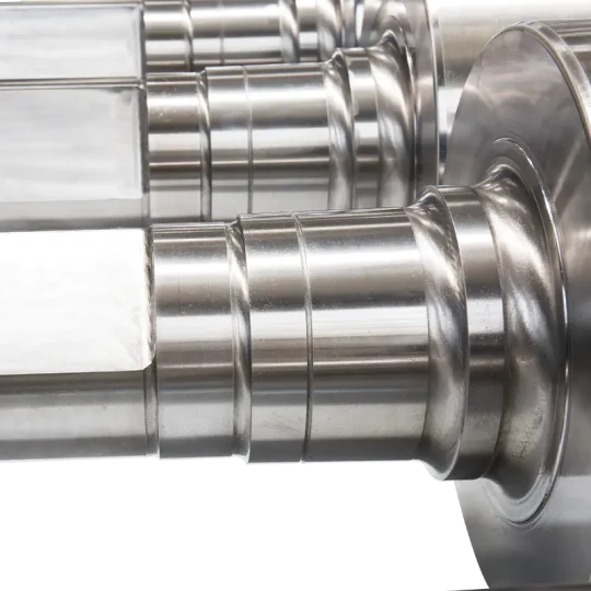 Adamite rolls for steel rolling mills
