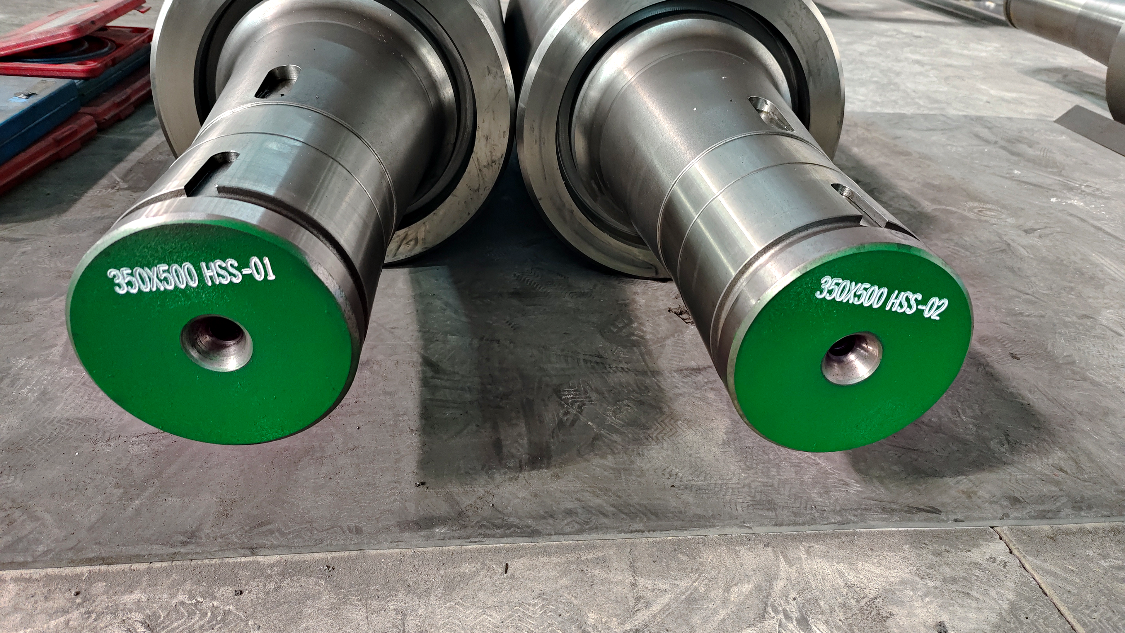 High performance high speed steel rolls