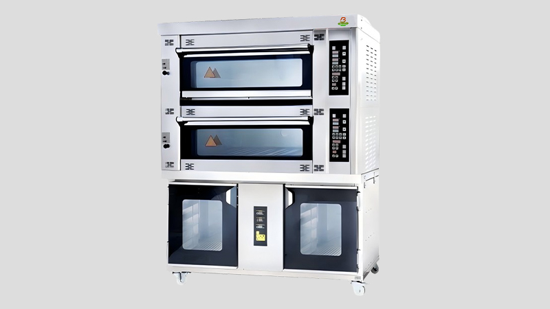 N-501+12F/N-502+12F/N-601S+24F/N-602S+24F DECK OVEN WITH PROOFER BELOW