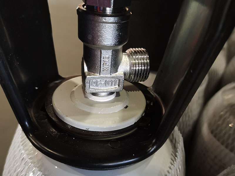 ก๊าซสอบเทียบความเข้มข้นต่ำ ถังอลูมิเนียม