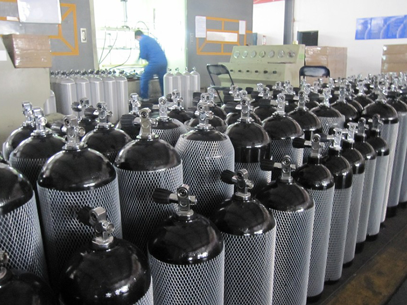 11.1L S80 200bar aluminium diving cylinder