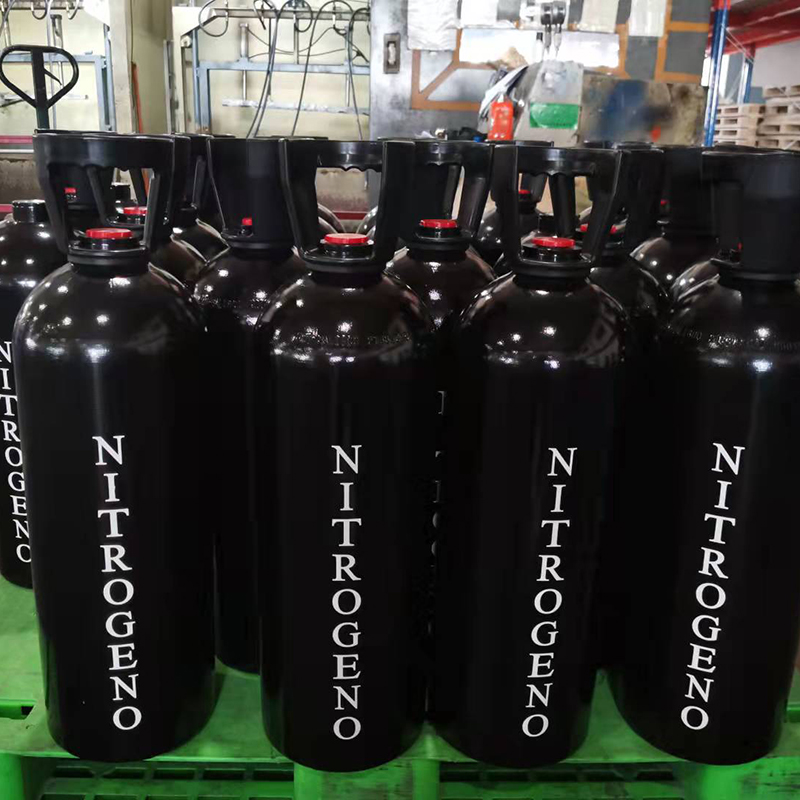 10L Industrial Aluminum Gas Cylinders