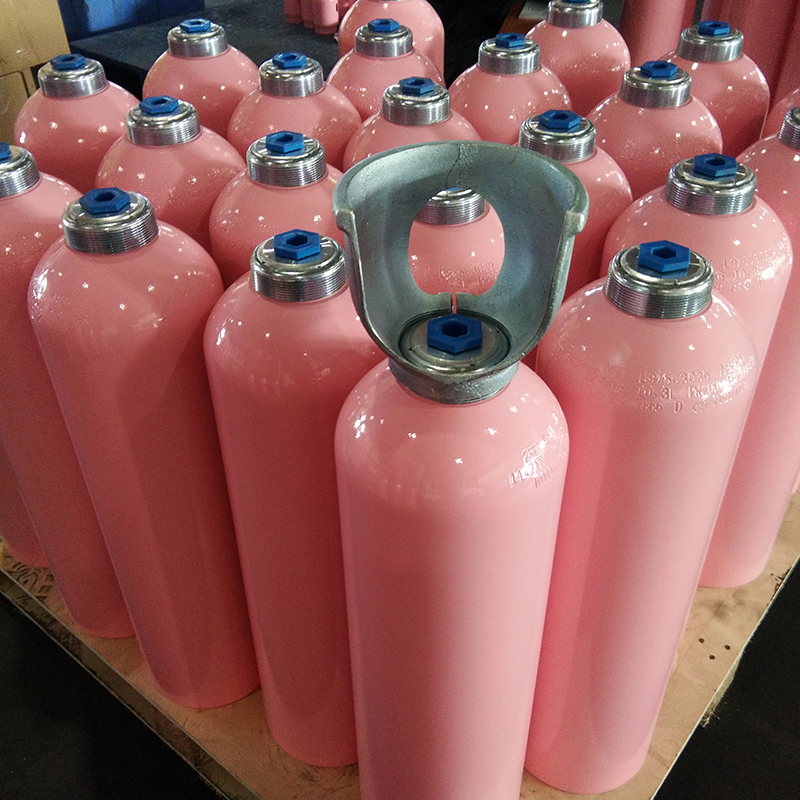 20L Industrial Aluminum Gas Cylinders