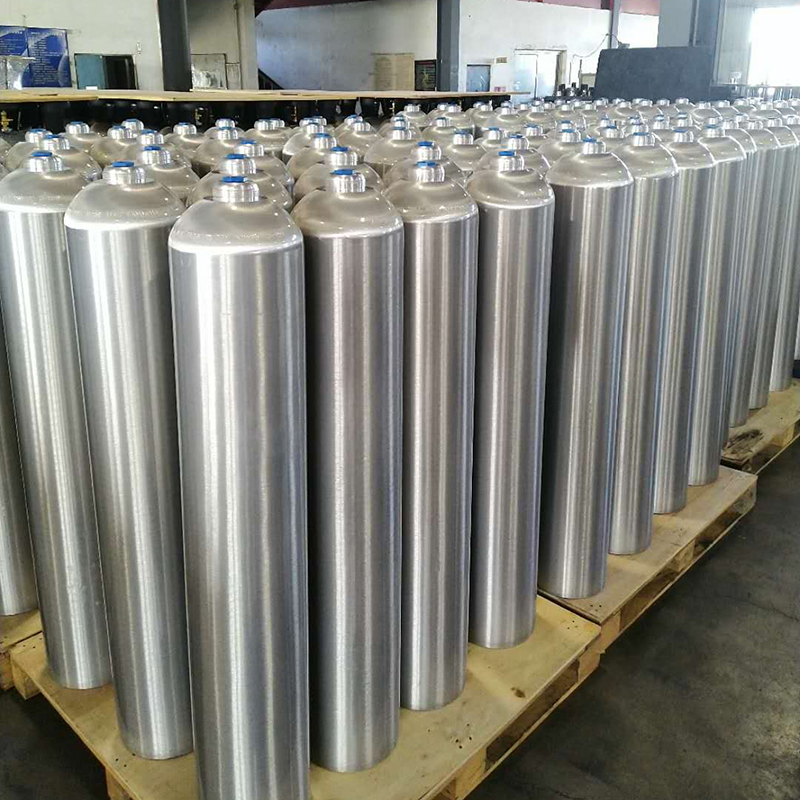 Cilindros de gas industriales de aluminio de 50 litros