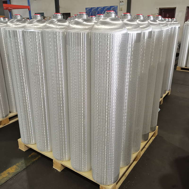 Cilindros de gas industriales de aluminio de 50 litros