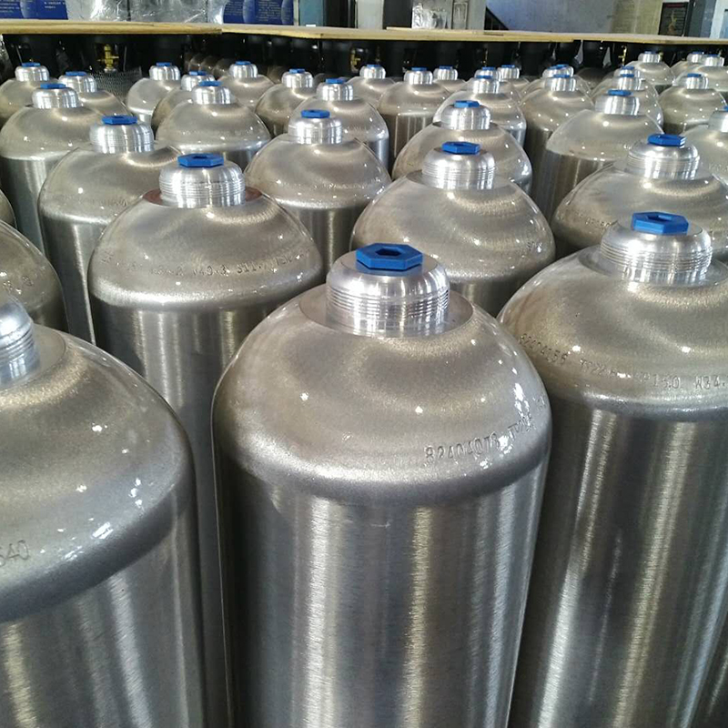 Cilindros de gas industriales de aluminio de 50 litros