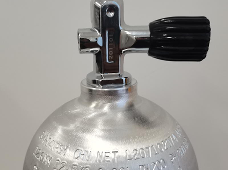 SCUBA aluminum cylinder SCUBA aluminum cylinder