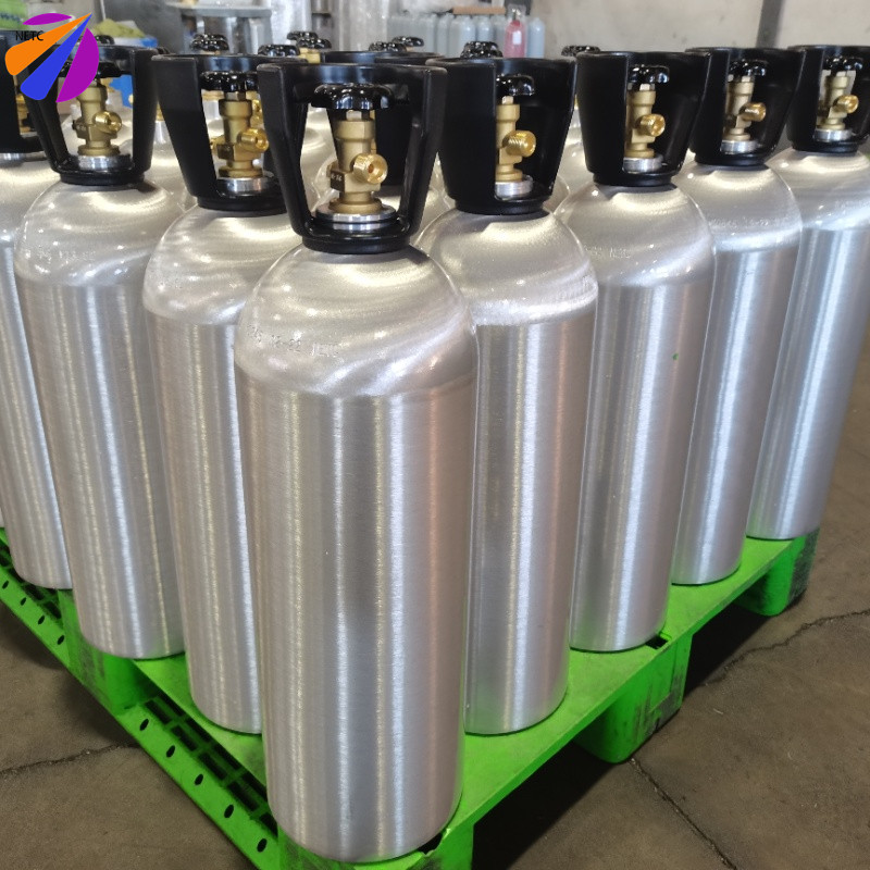 9kg Beverage CO2 Aluminum gas cylinders video