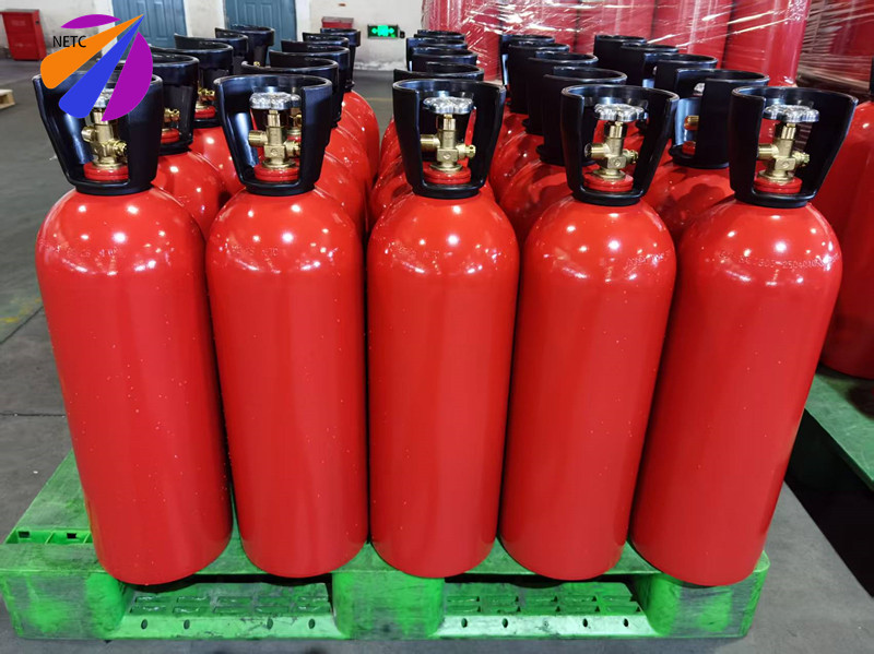 9kg CO2 Aluminum gas cylinders for Coca Cola video