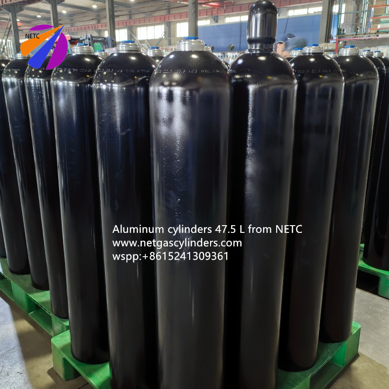Industrial gas aluminum cylinders 47.5L video