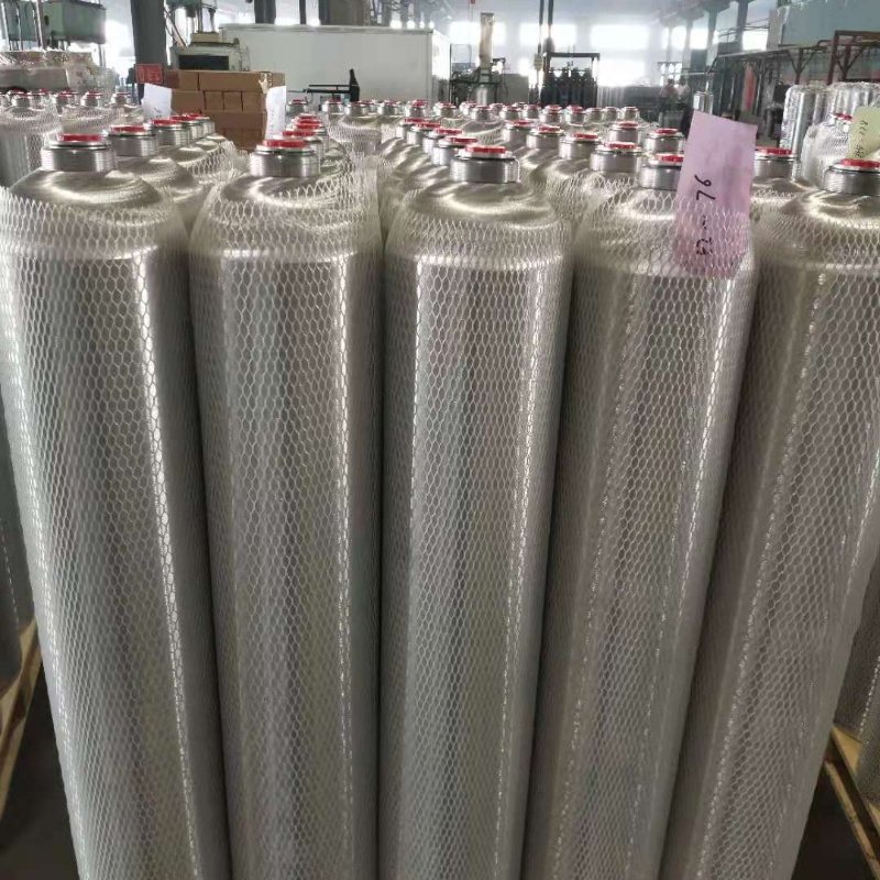50lb CO2 aluminum cylinders video