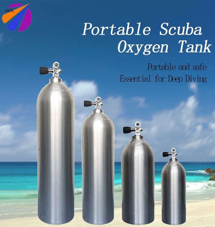 Why Choose Aluminum Alloy Gas Cylinders? NETC Ensures Peak Diving Season Performance with Superior Quality