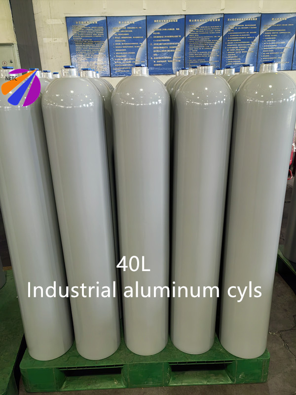 40L Industrial gas aluminum cylinders video