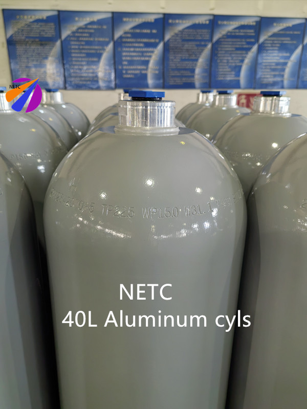 40L Industrial gas aluminum cylinders video