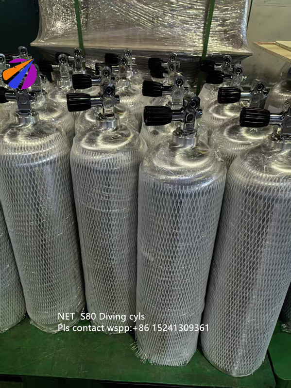 11.1L Diving aluminum cylinders video