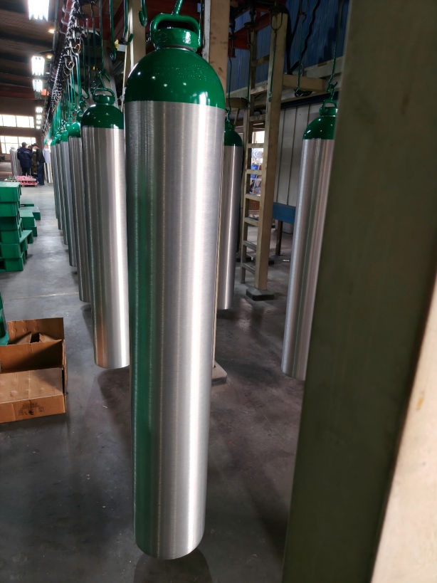 NETC's medical aluminum alloy gas cylinder