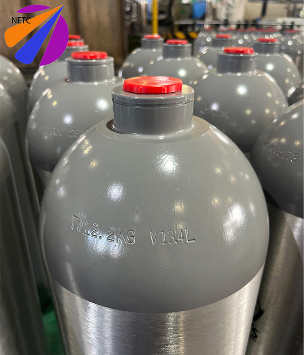 أسطوانة ثاني أكسيد الكربون من الألومنيوم الغذائي سعة 9 كجم