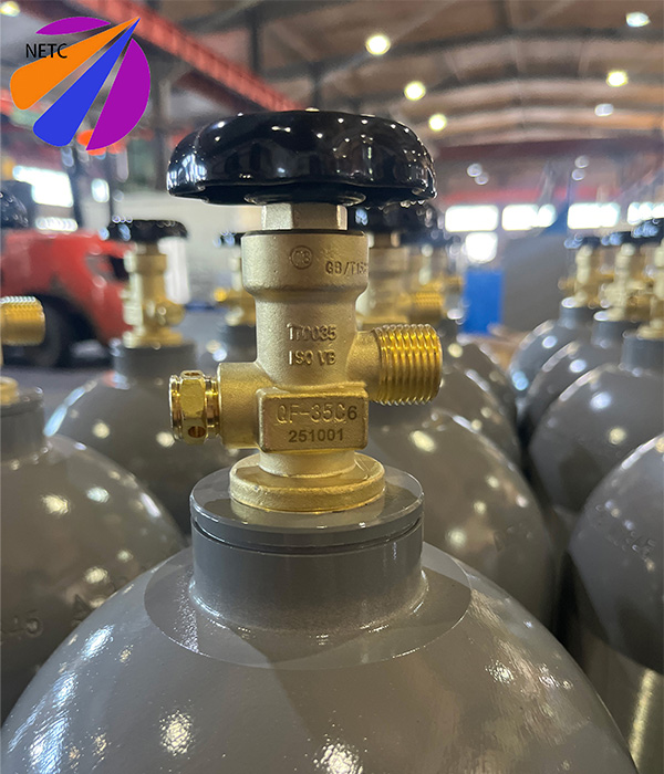 أسطوانة ثاني أكسيد الكربون من الألومنيوم الغذائي سعة 9 كجم