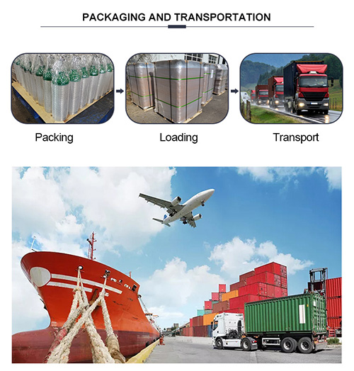 10L 200Bar aluminum gas cylinders