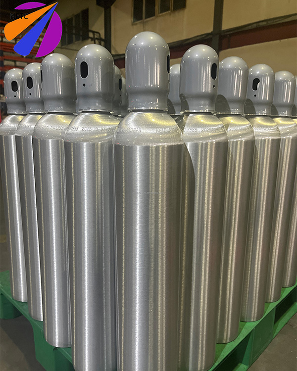 أسطوانات غاز صناعية من الألومنيوم سعة 10 لترات وضغط 200 بار