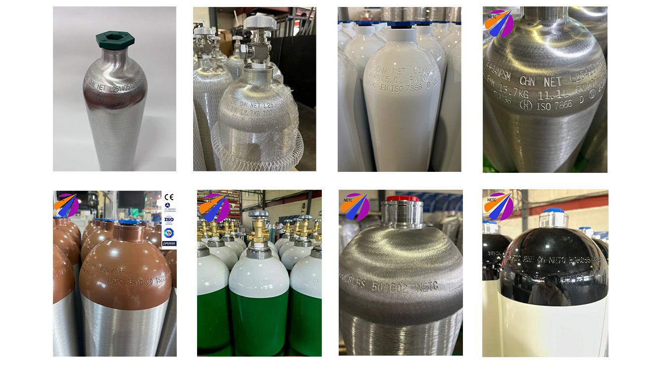 DOT approval gas cylinders