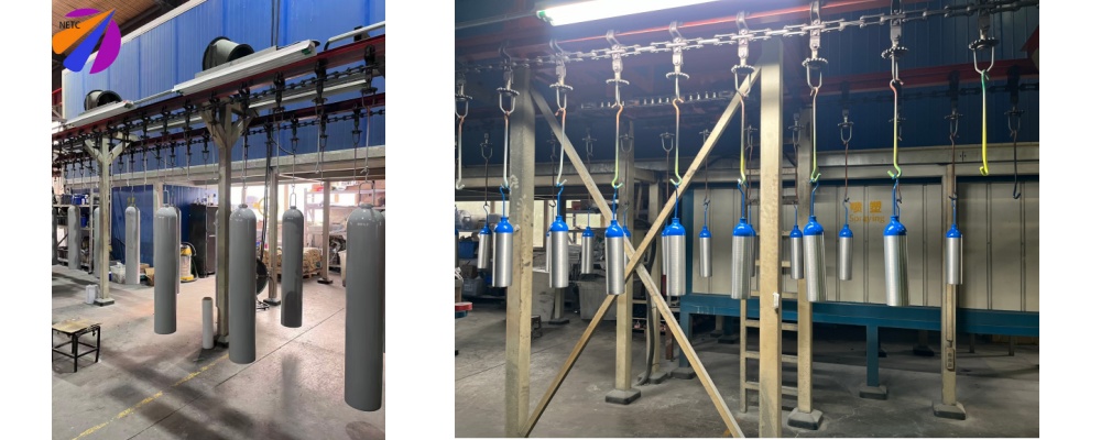 Industrial aluminum cylinders Industrial aluminum cylinders