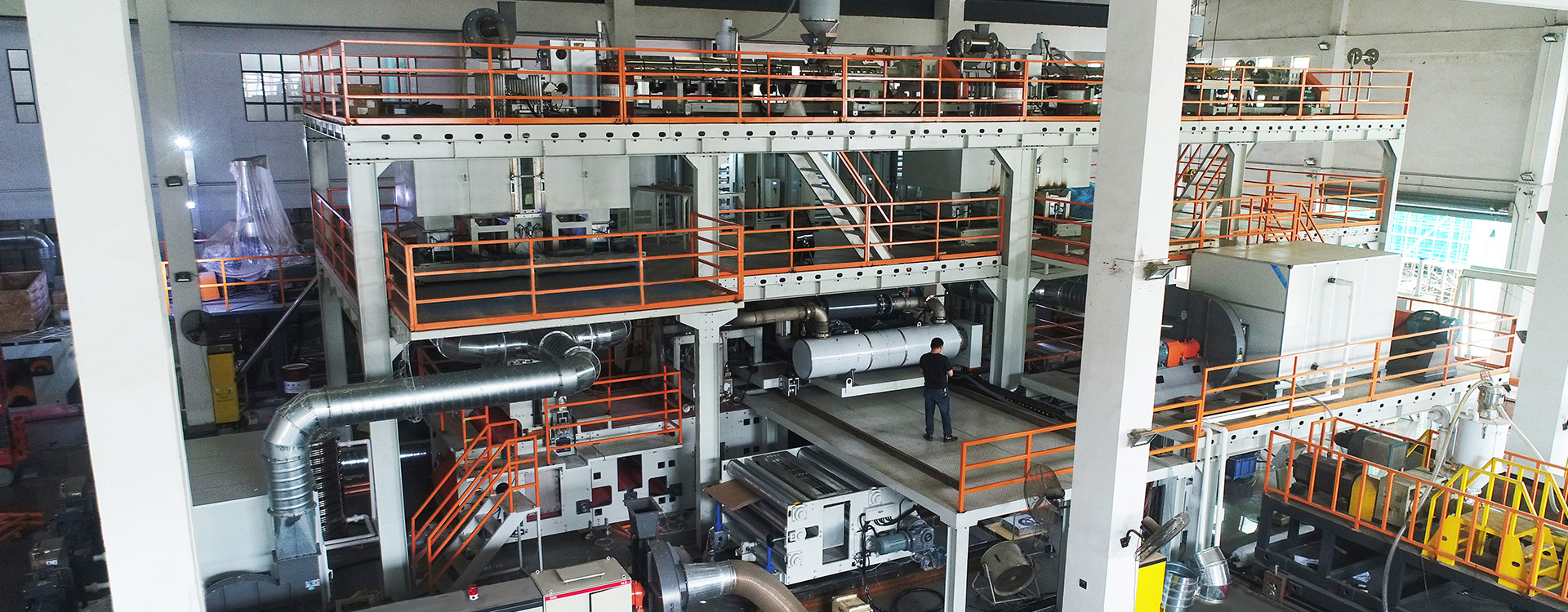 SMS non-woven fabric equipment production line