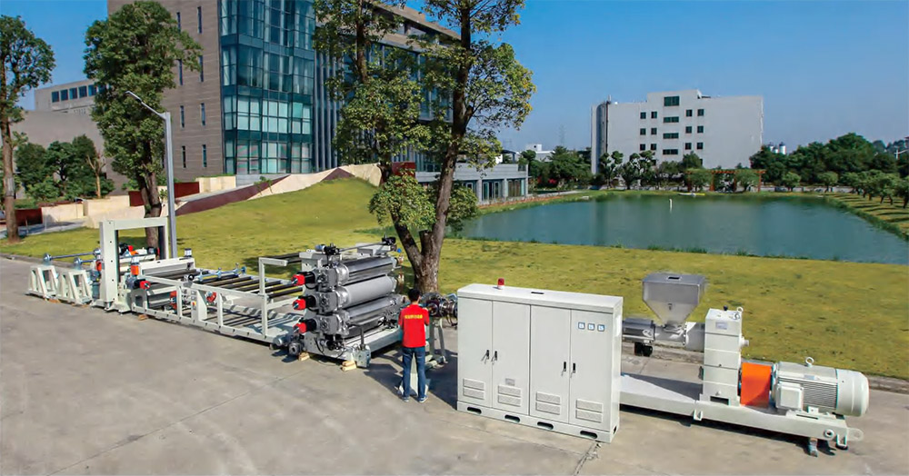 EVA Encapsulate Solar Panel Sheet Water-proof Sheet Extrusion Line