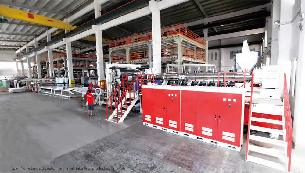 PP thick board extrusion