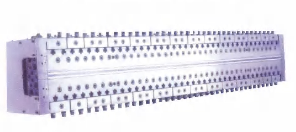 Plastic carton board sheet production line