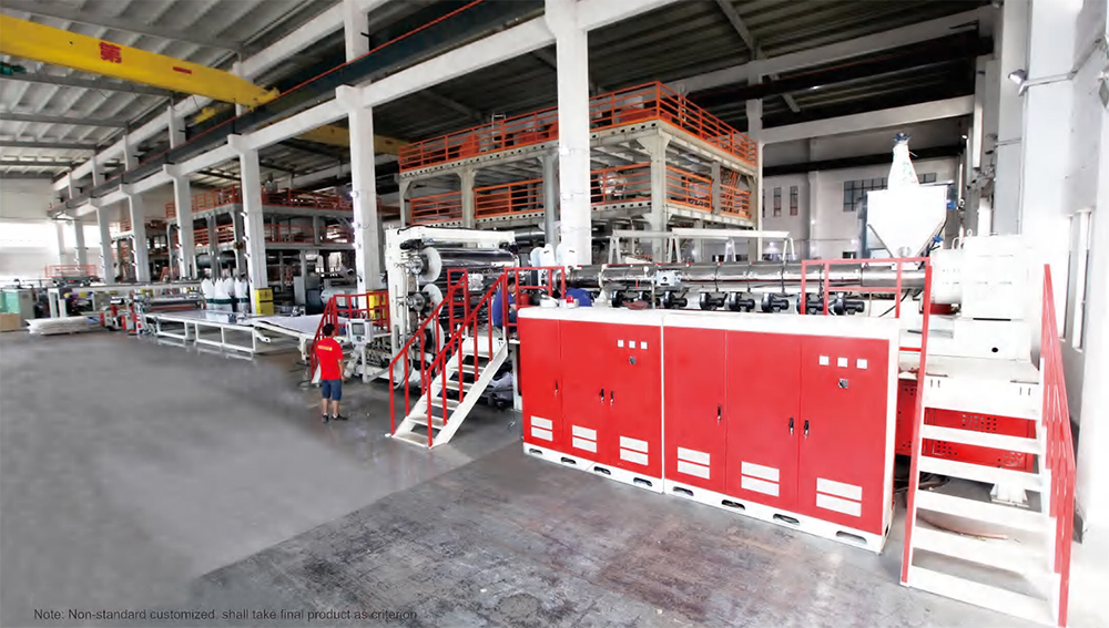 PP foam board extrusion equipment