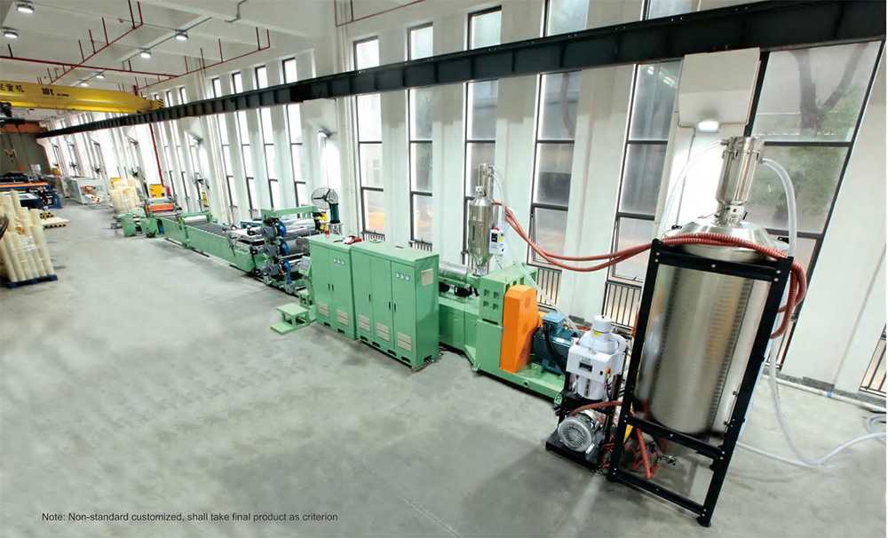 TPU thick board extrusion line