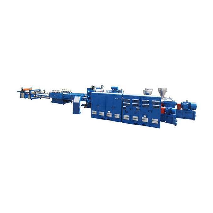 PET wave roof tile extrusion line
