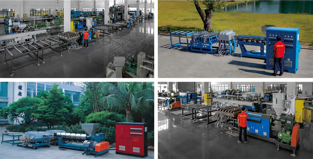 ABS solid super plank extrusion line