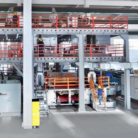 Double Beams PP spunbond Nonwoven fabric Production Line