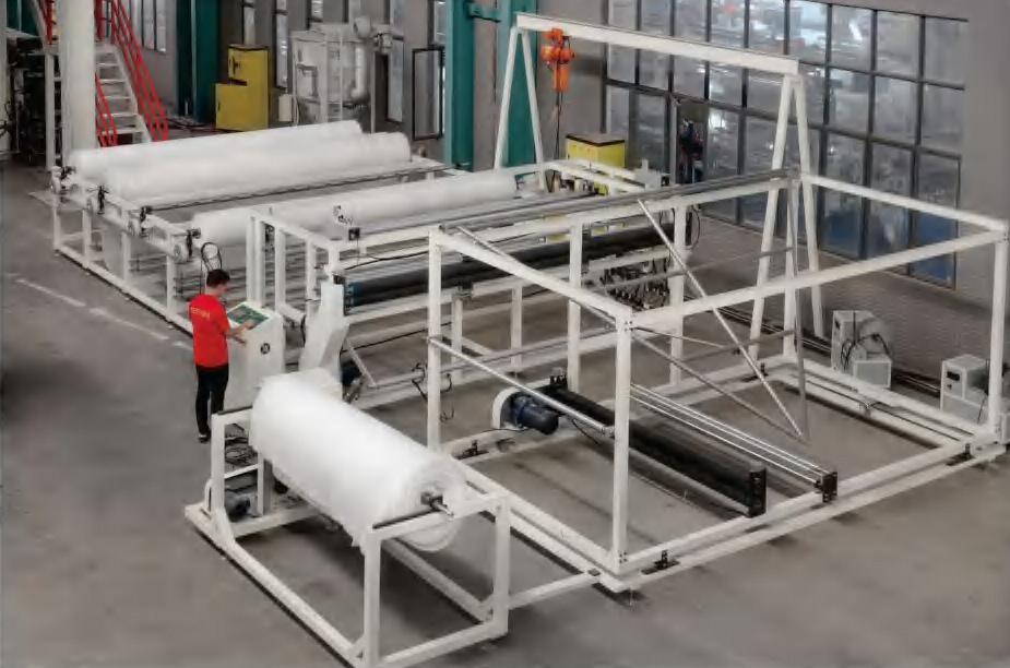 Non woven ultrasonic welding Fabric Machine