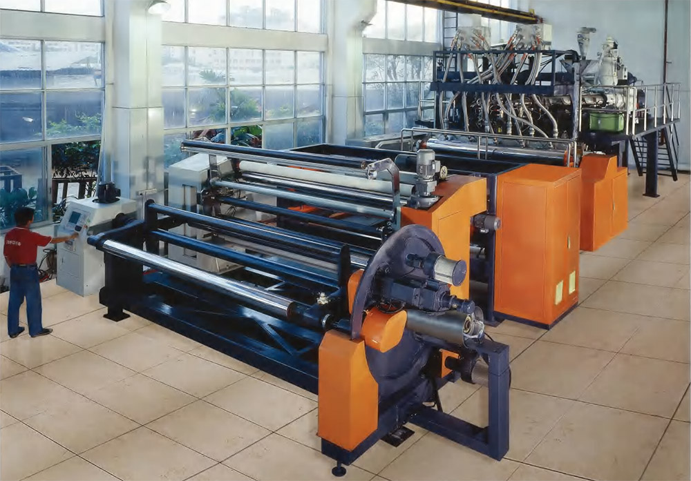 cast film extrusion machine