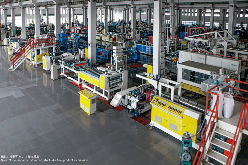 Ribbon film extrusion Machine