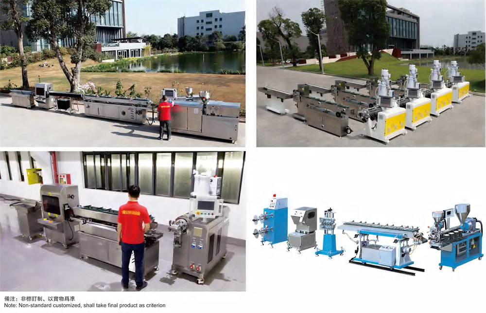 PVC medical tube extrusion machine