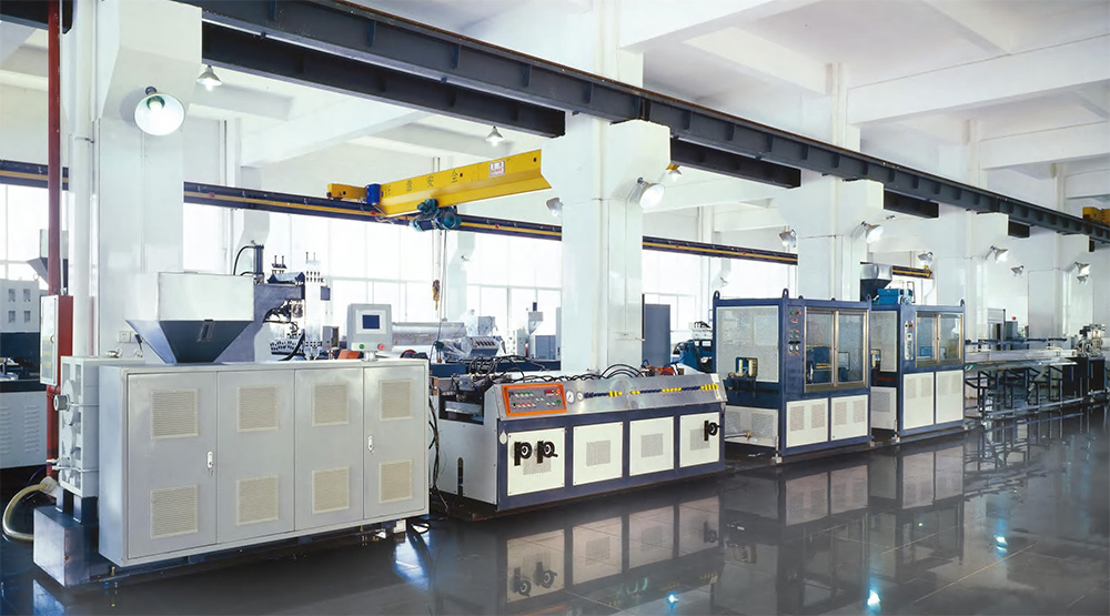 plastic profile extrusion equipment