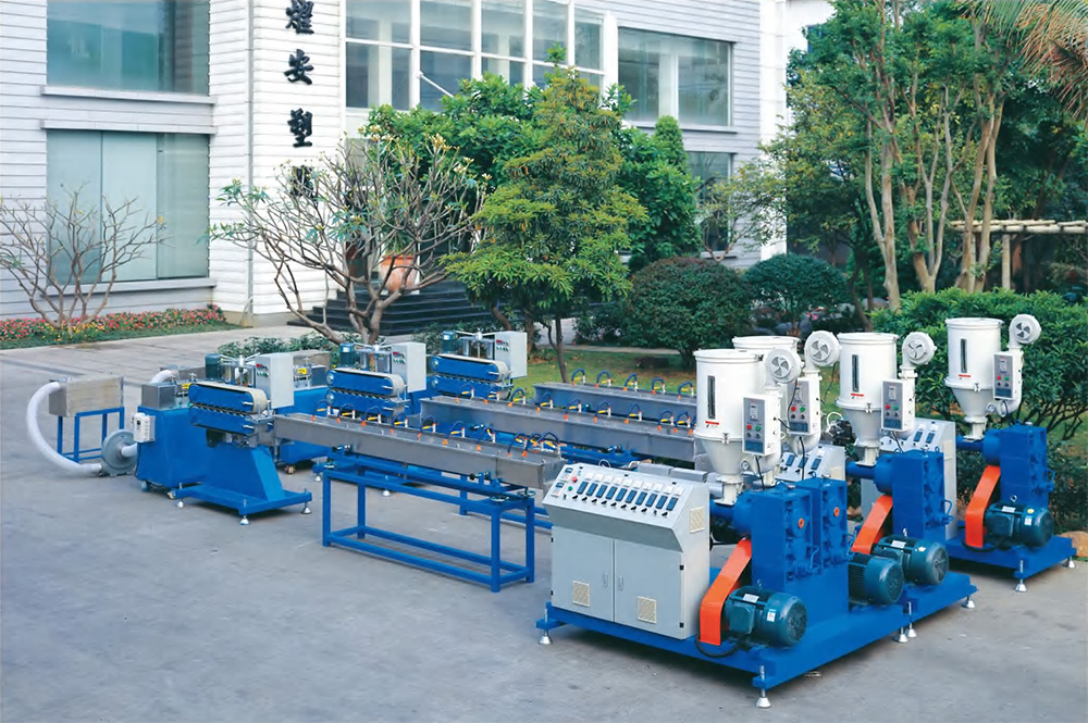 TPR rubber bands extrusion line