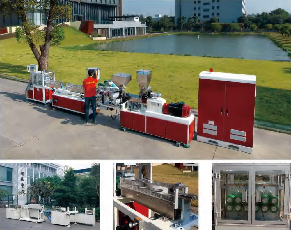 Razor strip extrusion equipment