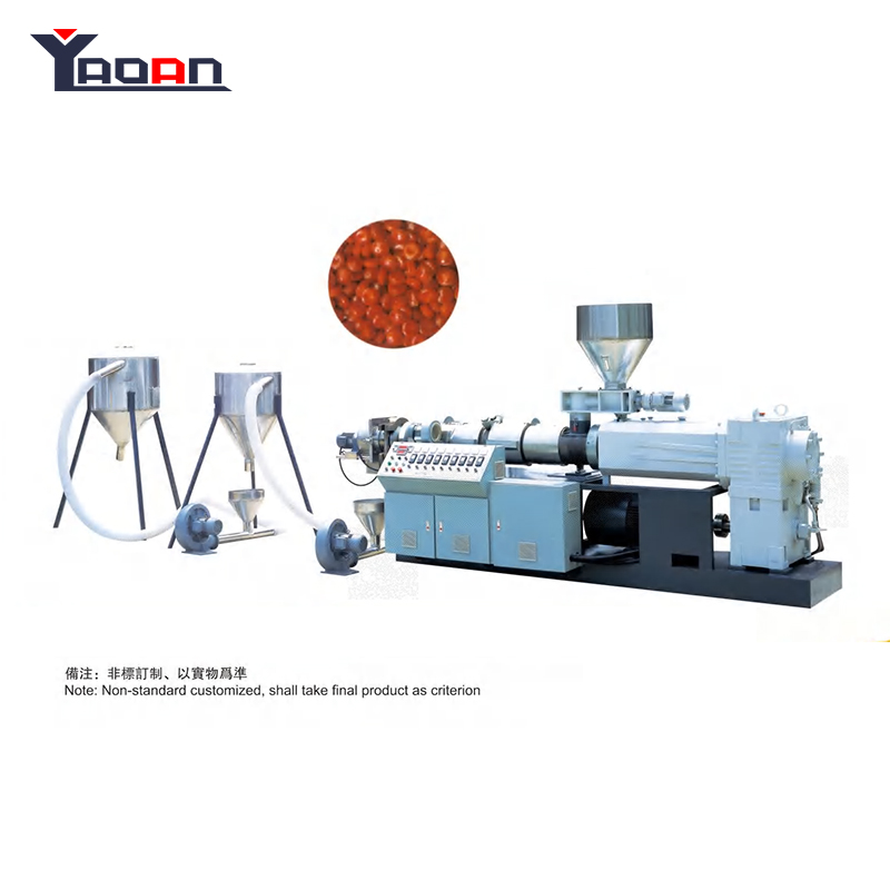 PVC Wind Cooled Mould Cutting Granule Making Machine